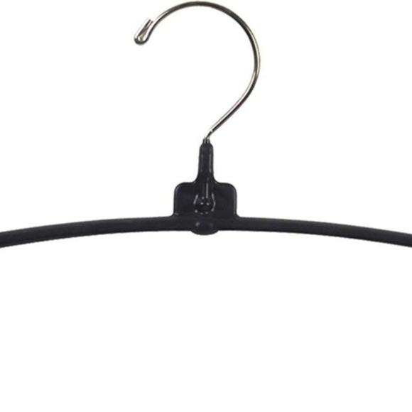 20 Iconic Chico's black non slip rubber hangers - Picture 1 of 2